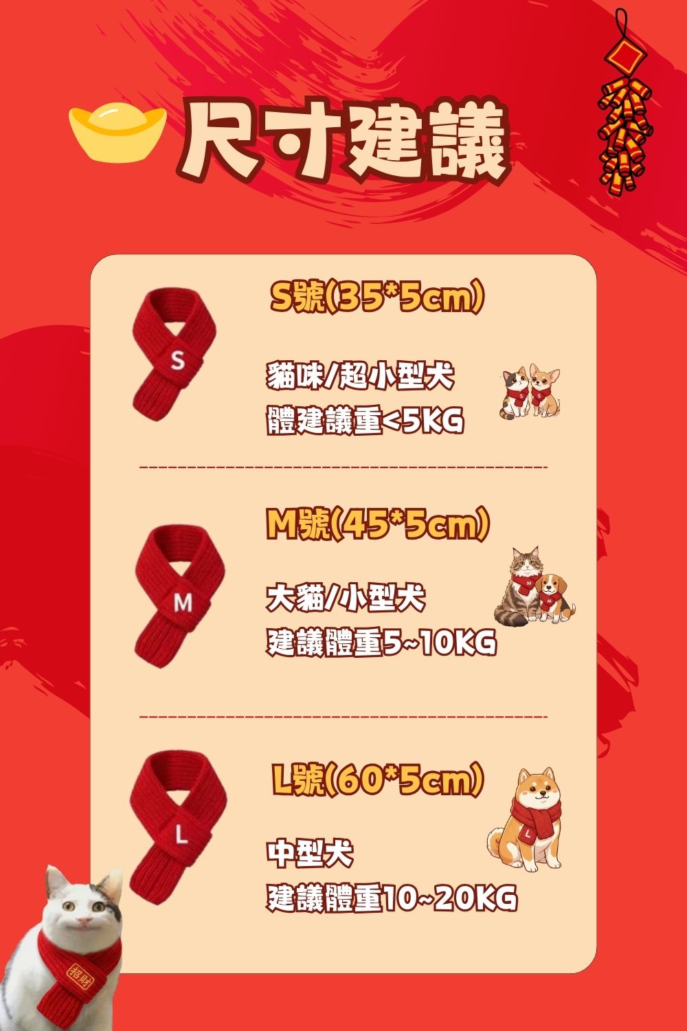 2026新春限定！萌寵拜年小圍脖