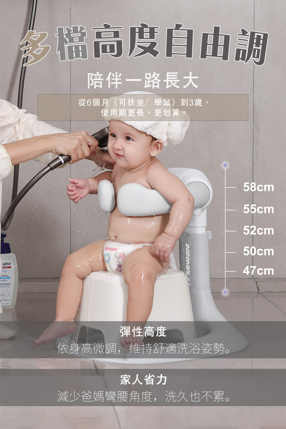 寶貝洗澡神器