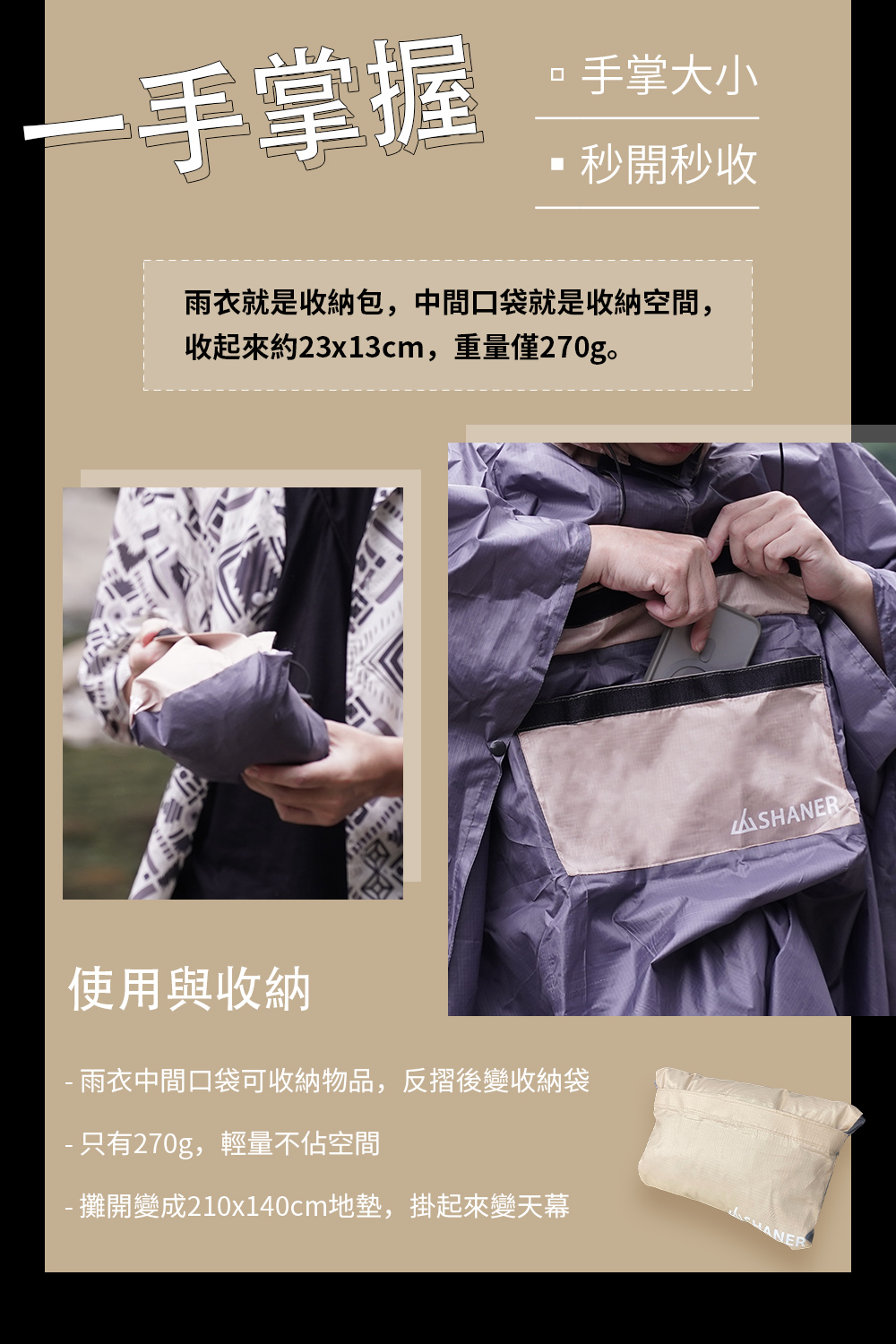 SHANER廢鼠人雨衣 06