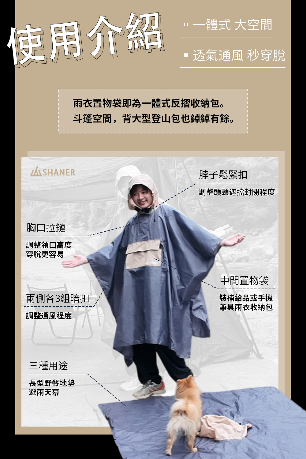 SHANER廢鼠人雨衣 10